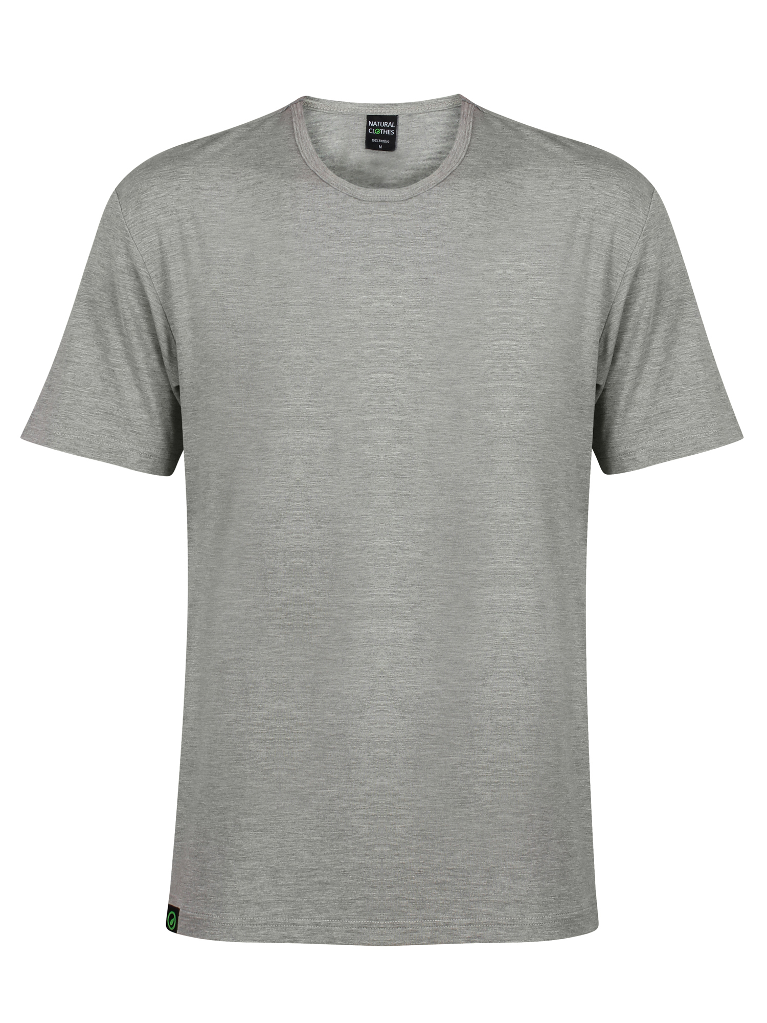 Bamboe Crew Neck T-shirt - grijs