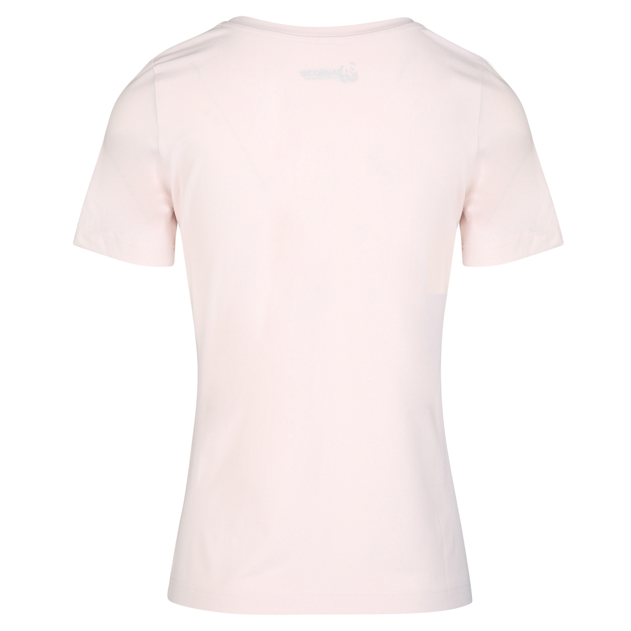 Luxe O-hals Dames Tshirt - old rose