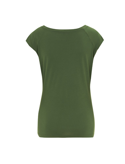 Bamboe Raglan Tshirt - leafgreen