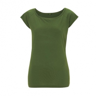 Bamboe Raglan Tshirt - leafgreen