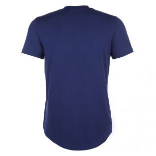 Luxe Bamboe V-hals Tshirt - blauw