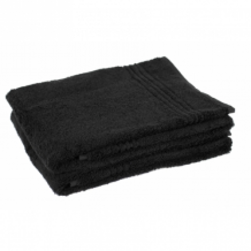 Handdoek - zwart